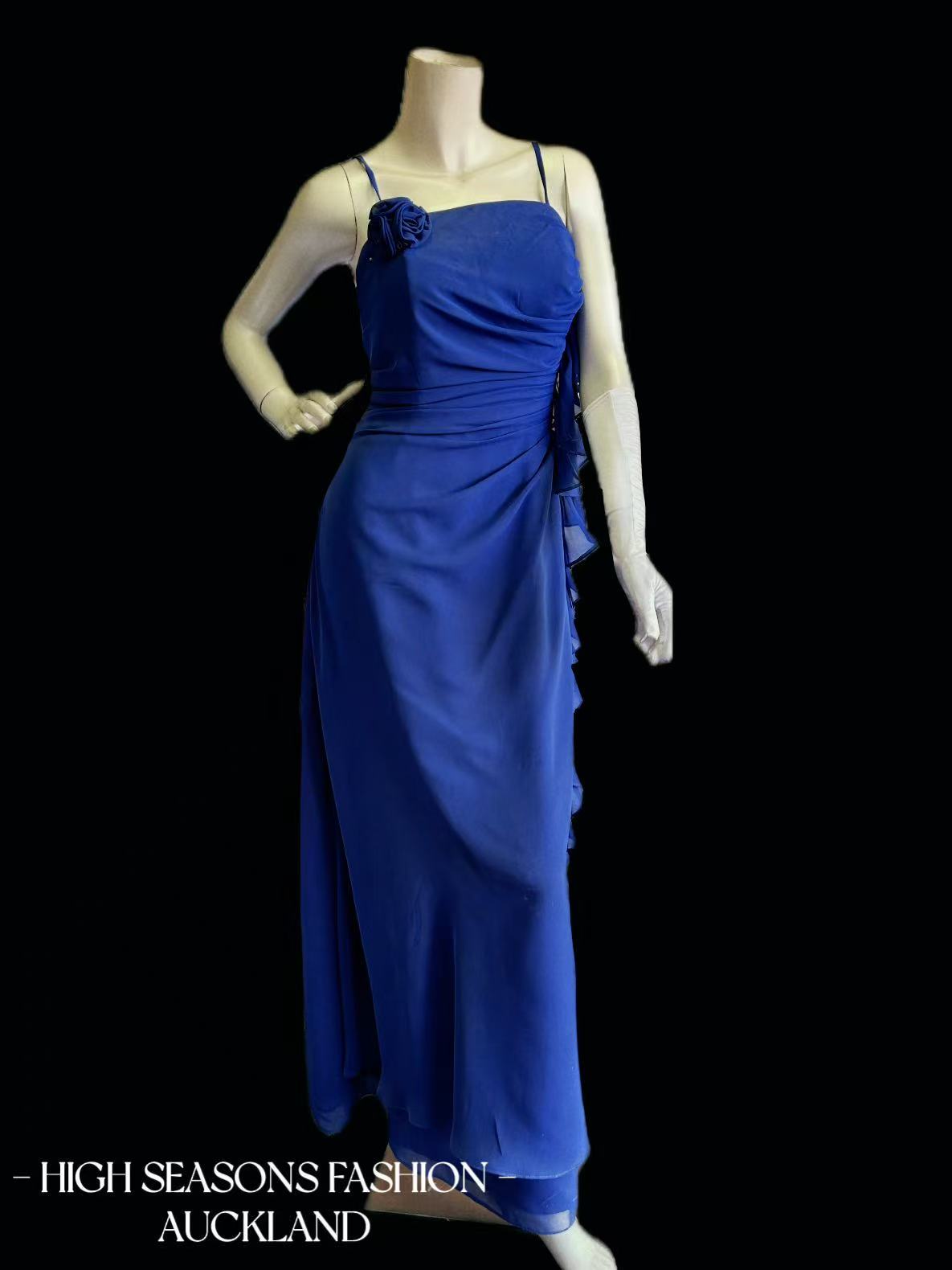 BALL DRESS (ROYAL BLUE)