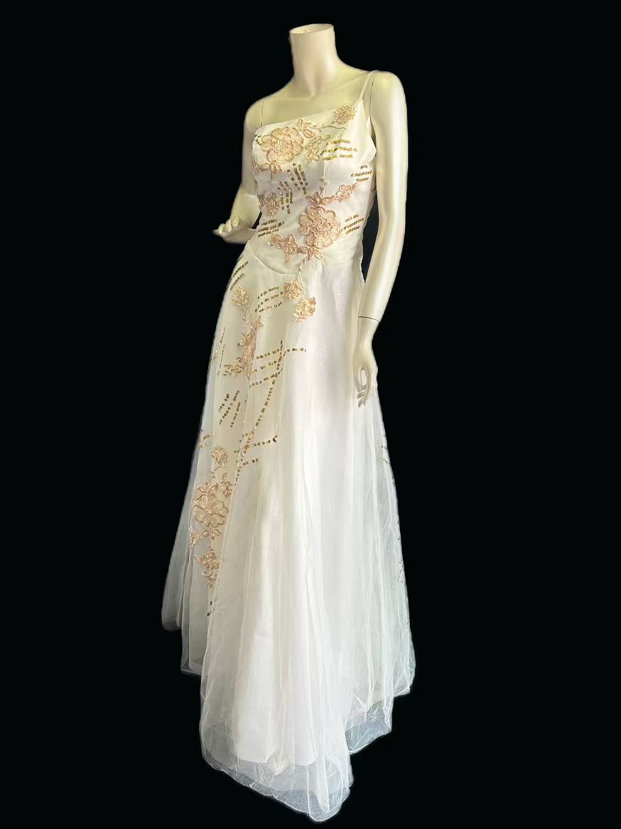 BALL DRESS (PINK & WHITE)