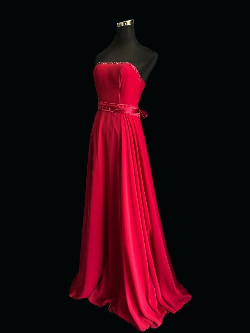 BALL DRESS (FIRE RED)