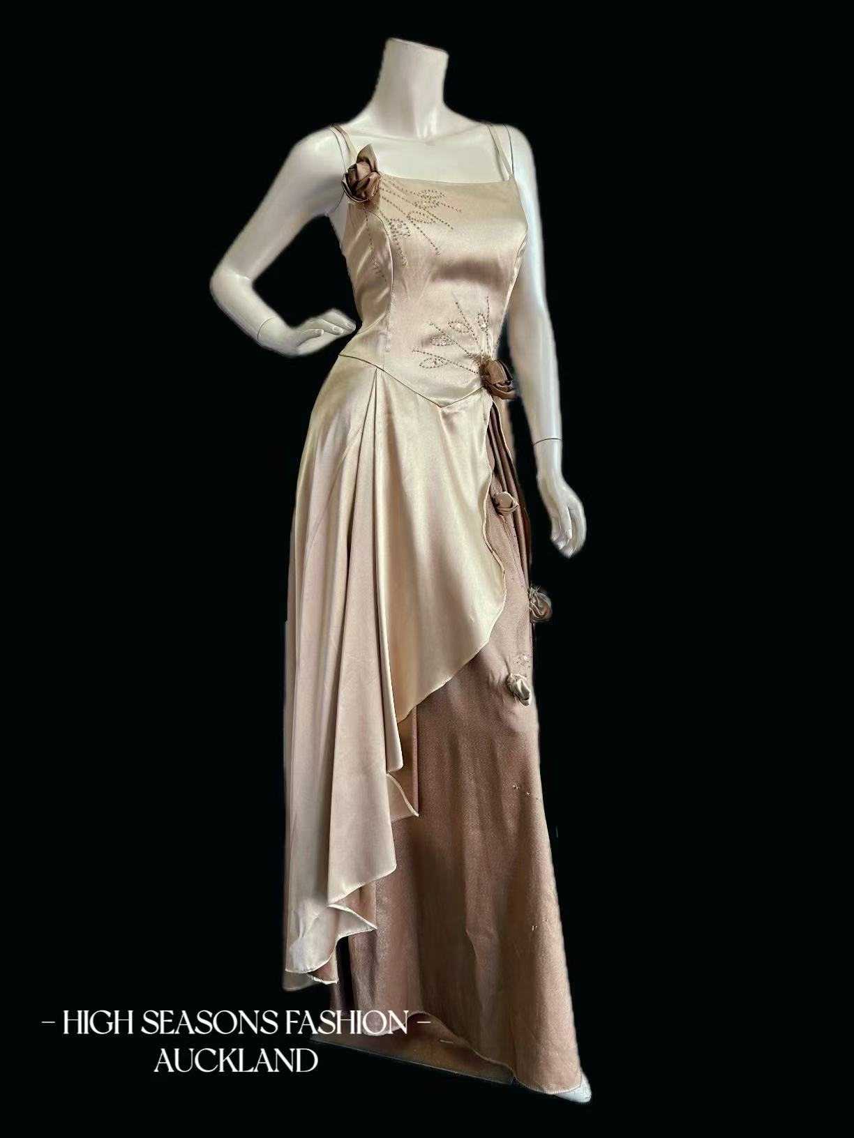 BALL DRESS (CHAMPAGNE GOLD)