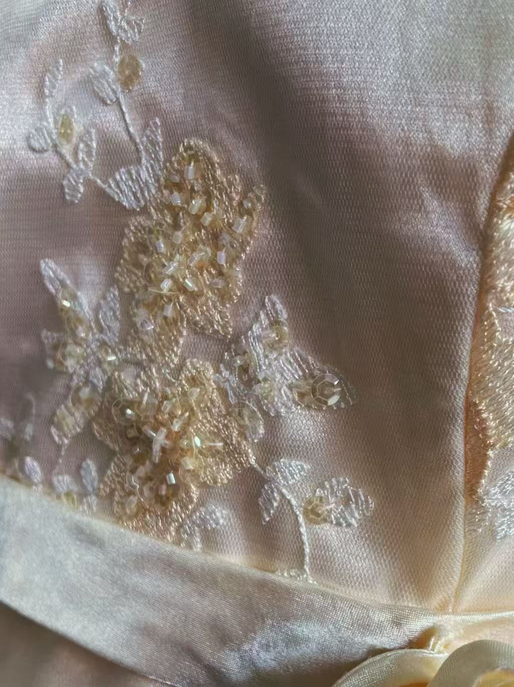 BALL DRESS (ROSE GOLD)