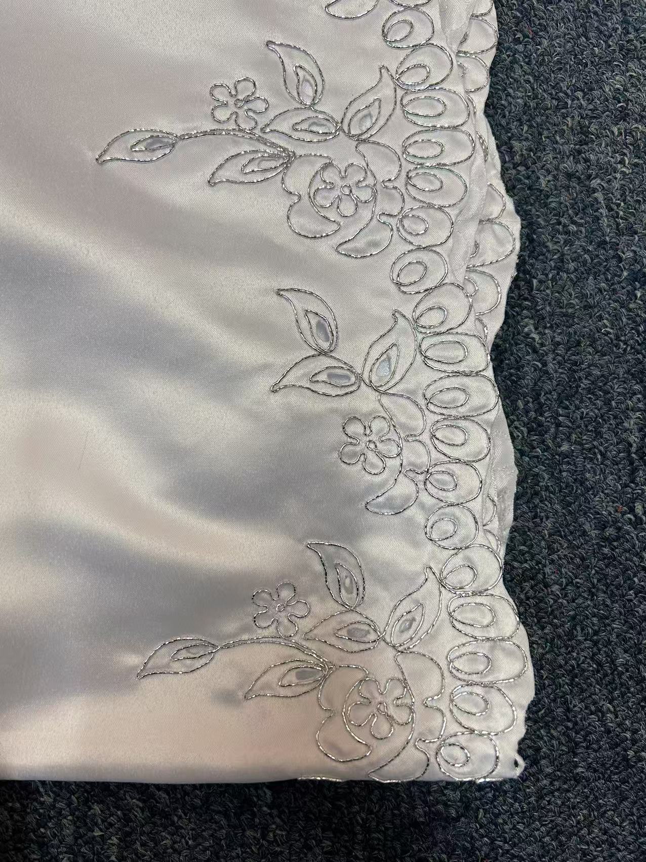 Blue cross coffin cover