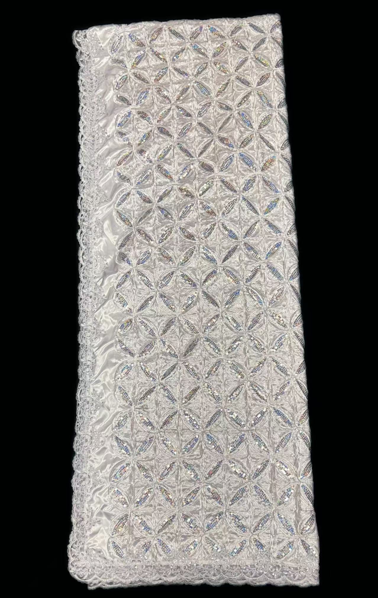 Plain SILVER BLING BLING butterfly coffin cover