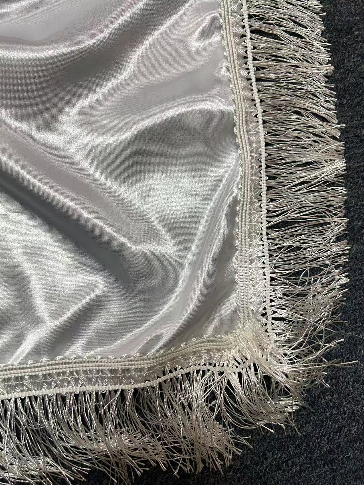 Simple colorful crosses coffin cover